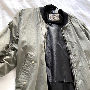 GREEN H&M JACKET